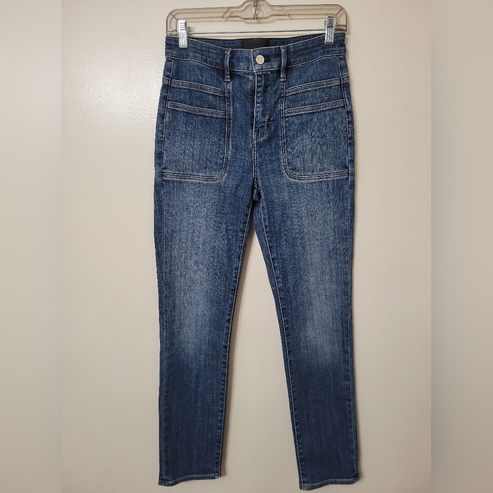 White House Black Market Extra High Rise Skinny Jeans